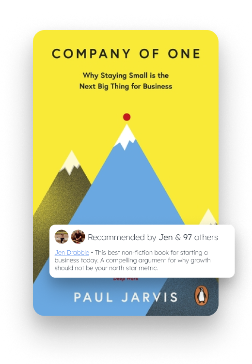 Buy Company of Oneby Paul Jarvis